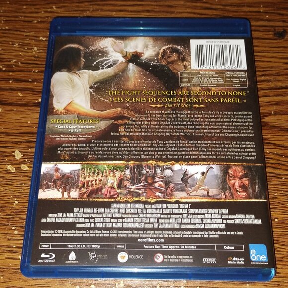 ONG Bak 3 (Blu-ray Disc, 2011, Canadian) w/ slipcover - Picture 5 of 5